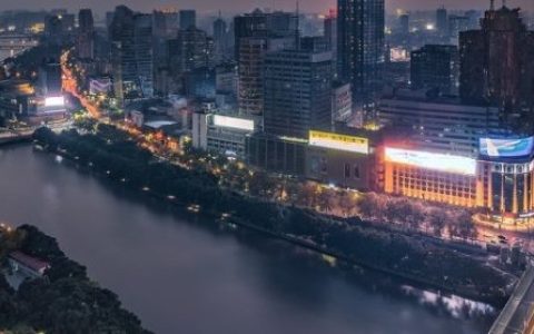 宁波东部新城风景