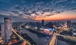 宁波东部新城风景