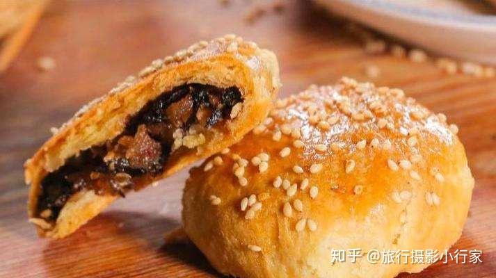 宁波文昌食堂木炭油酥饼