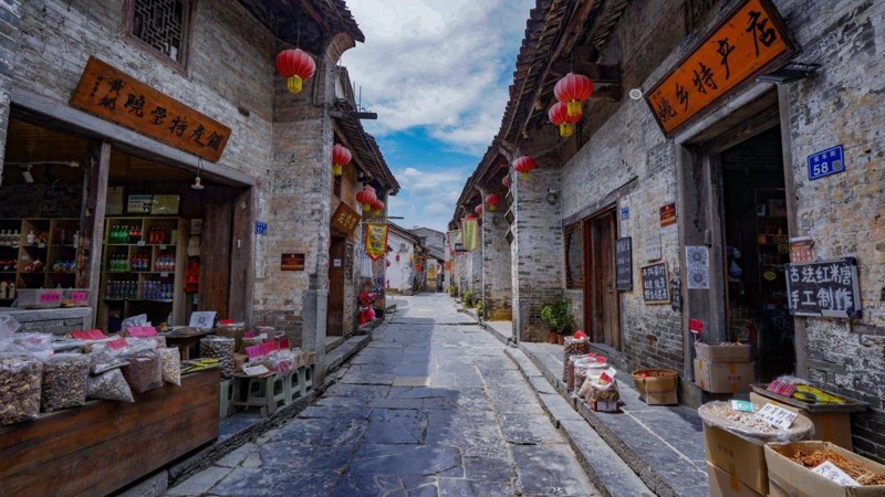 中国广西黄姚村