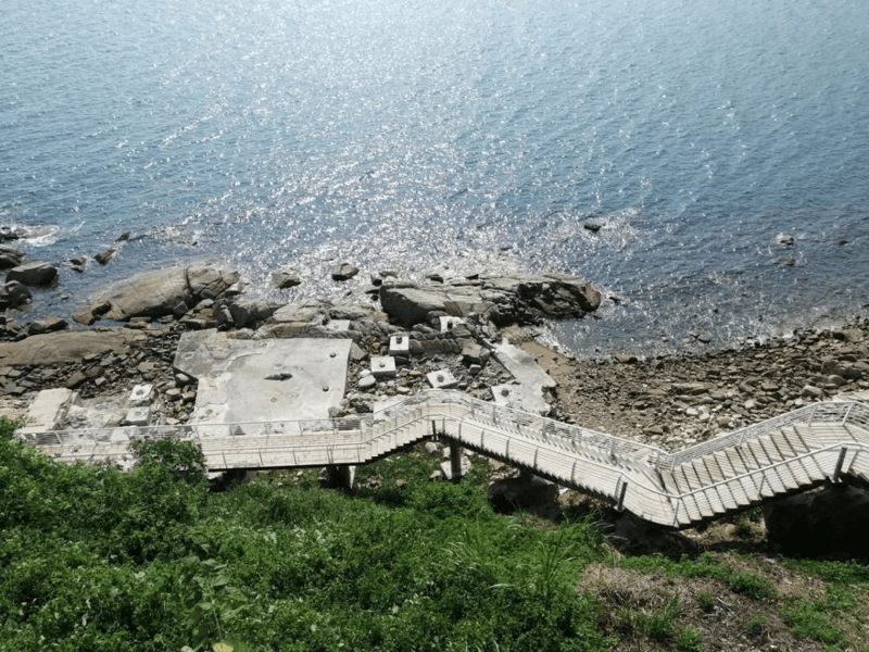 大梅沙海边栈道