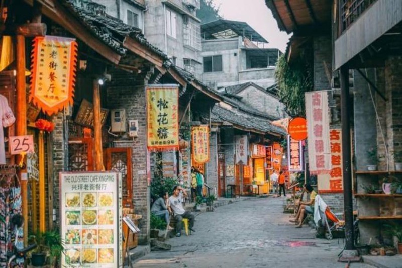 兴坪古村落 广西 中国
