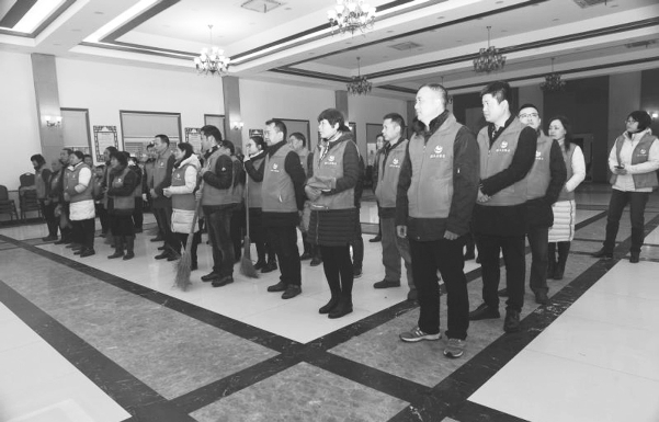 溪口镇卫生整治动员会