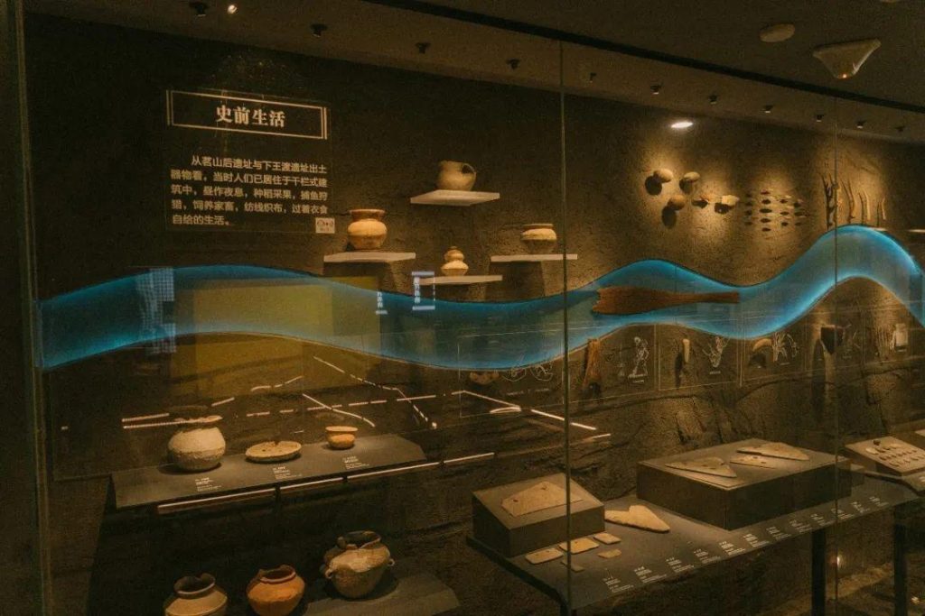 茗山后与下王渡遗址器物