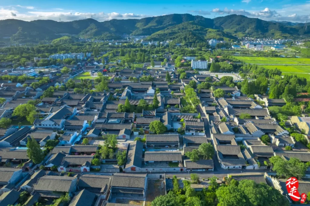 慈城古县城内的孔庙古建筑 新华社记者 江汉 摄