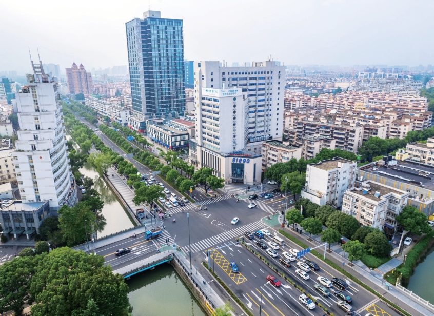 今中山西路与望京路交叉口