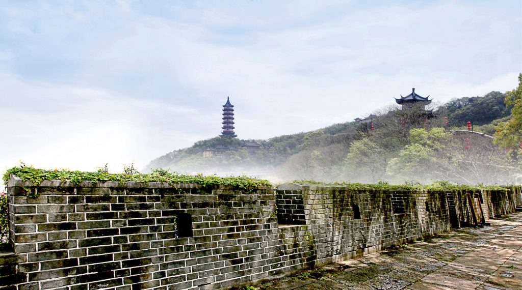 招宝山古海塘