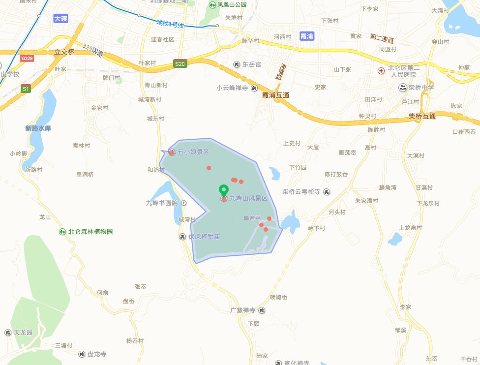 宁波北仑九峰山旅游区