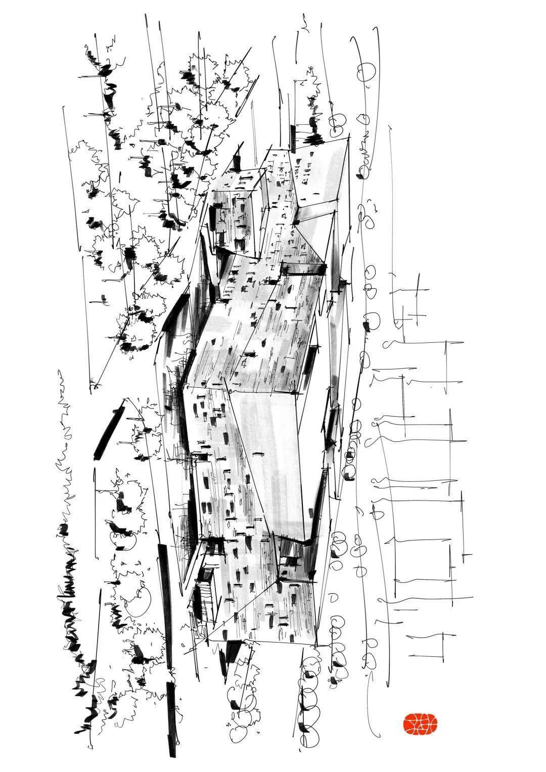 建筑素养案例分析与表达，试分析宁波博物馆的建筑艺术