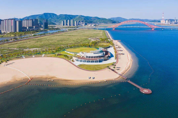 宁波梅山湾沙滩公园
