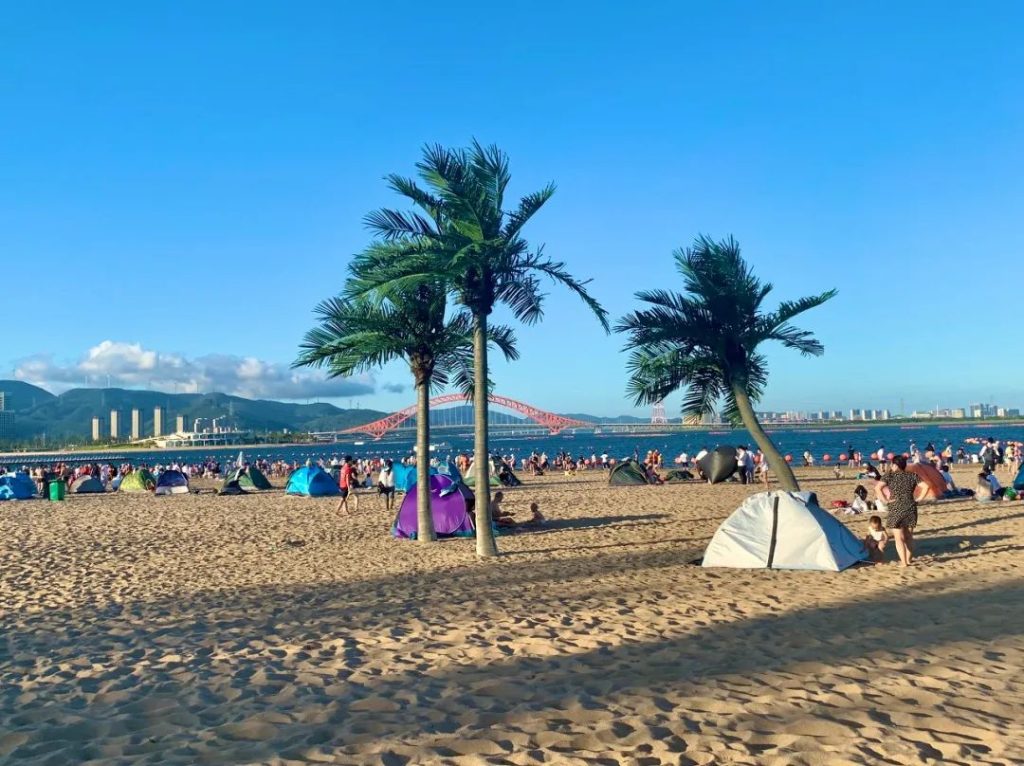 宁波梅山湾沙滩公园