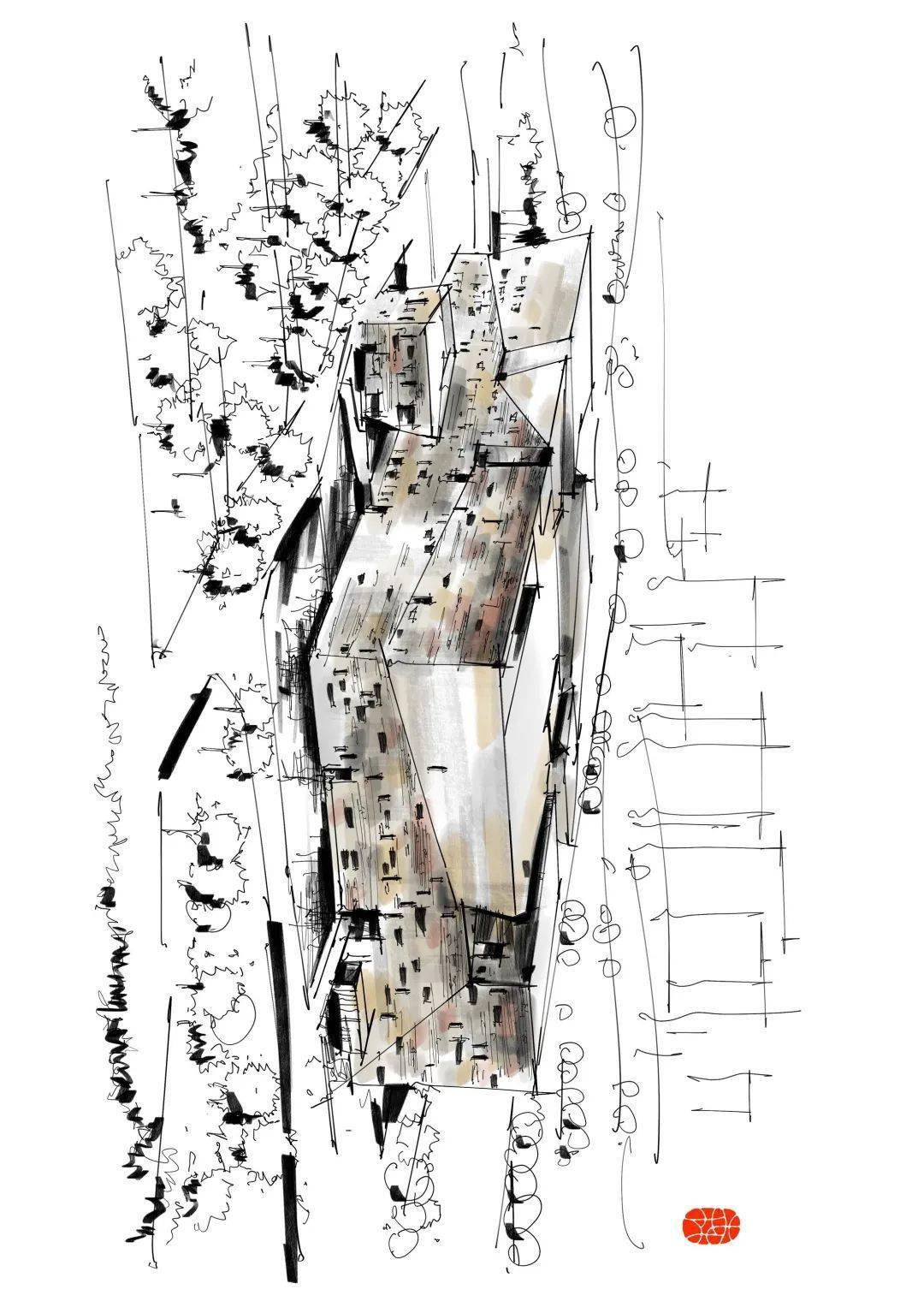 建筑素养案例分析与表达，试分析宁波博物馆的建筑艺术