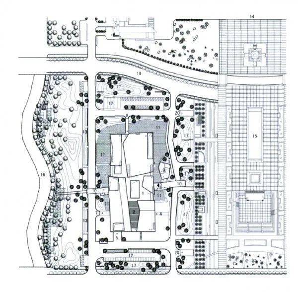 建筑素养案例分析与表达,试分析宁波博物馆的建筑艺术