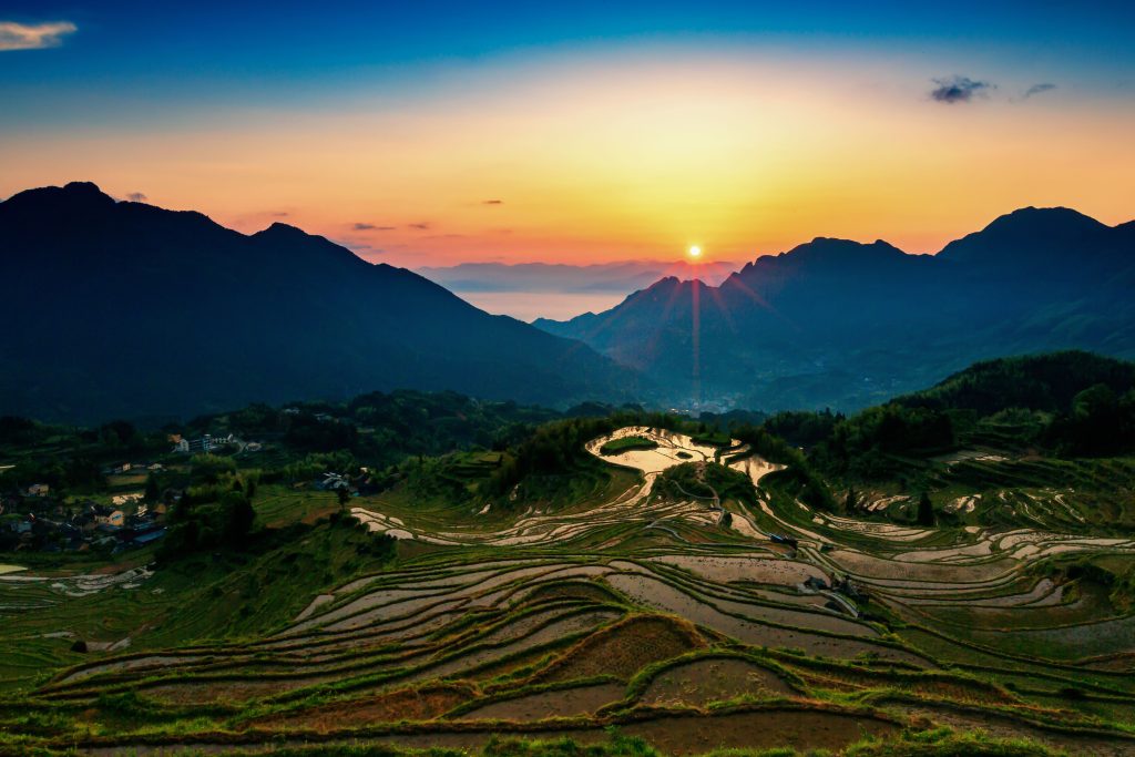 丽水市云和梯田景区