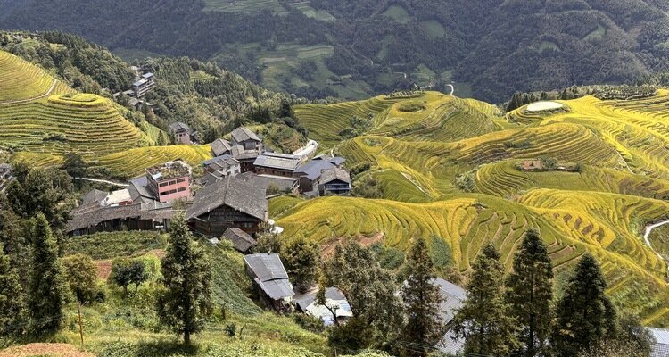 桂林，龙脊梯田