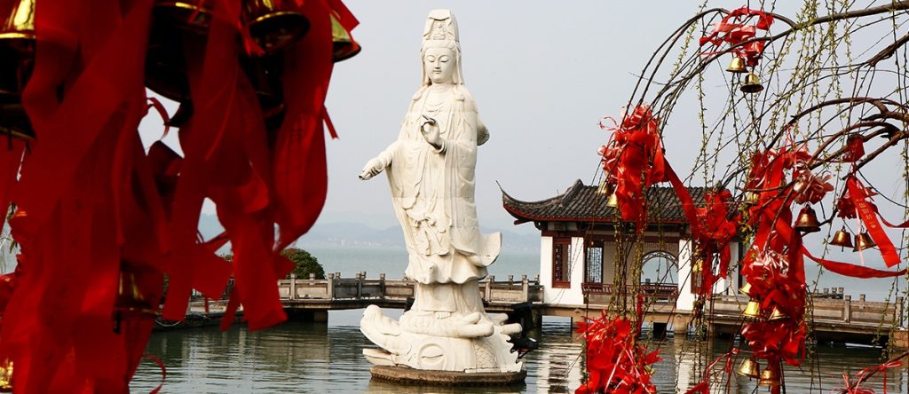宁波东钱湖小普陀景区