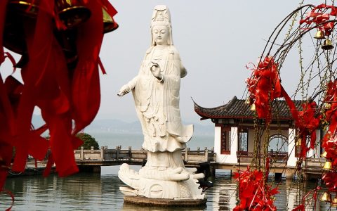 宁波东钱湖小普陀景区