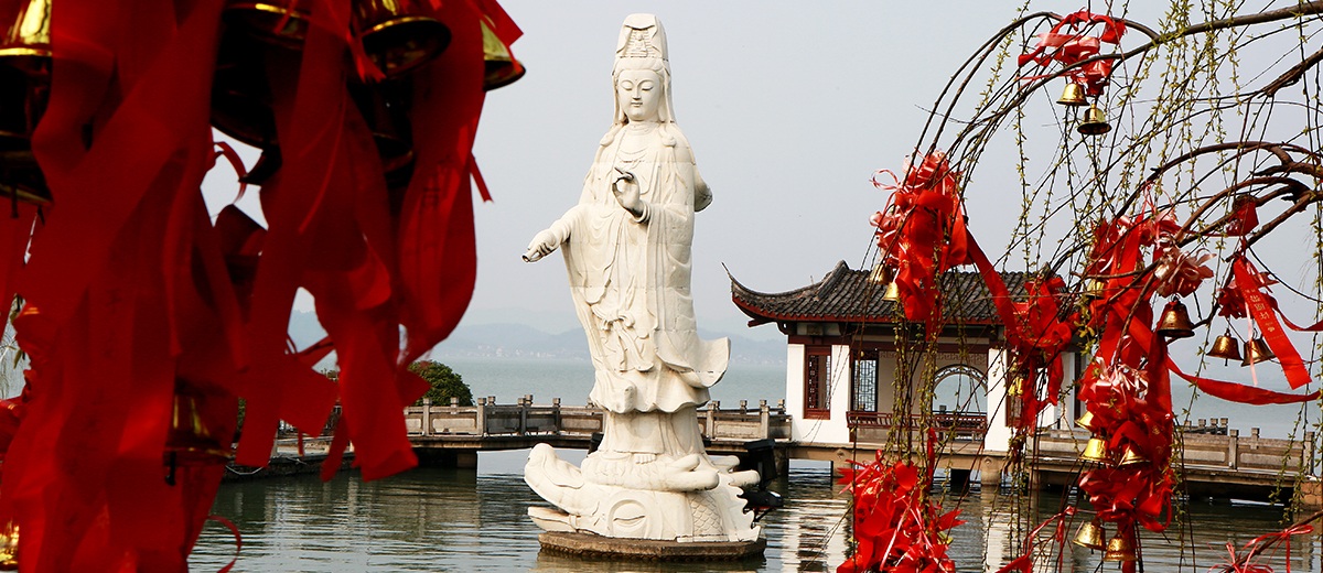 宁波东钱湖小普陀景区