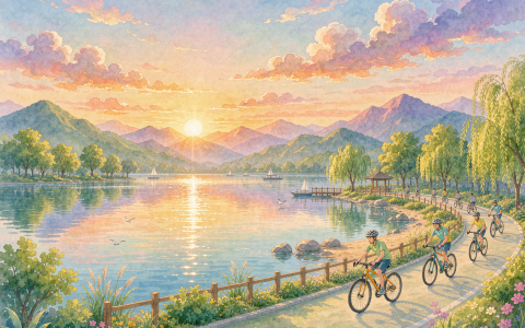 东钱湖环湖骑行